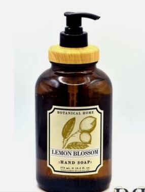 Botanical Home Lemon Blossom Hand Soap (Glass swap bottle)